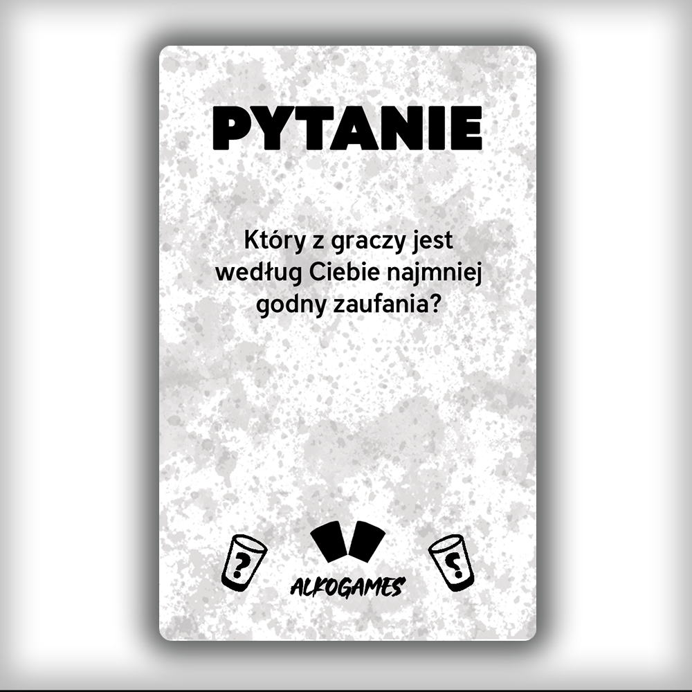Zestaw "Pytanie Czy Wyzwanie" + "Wypij Shota Jeśli"