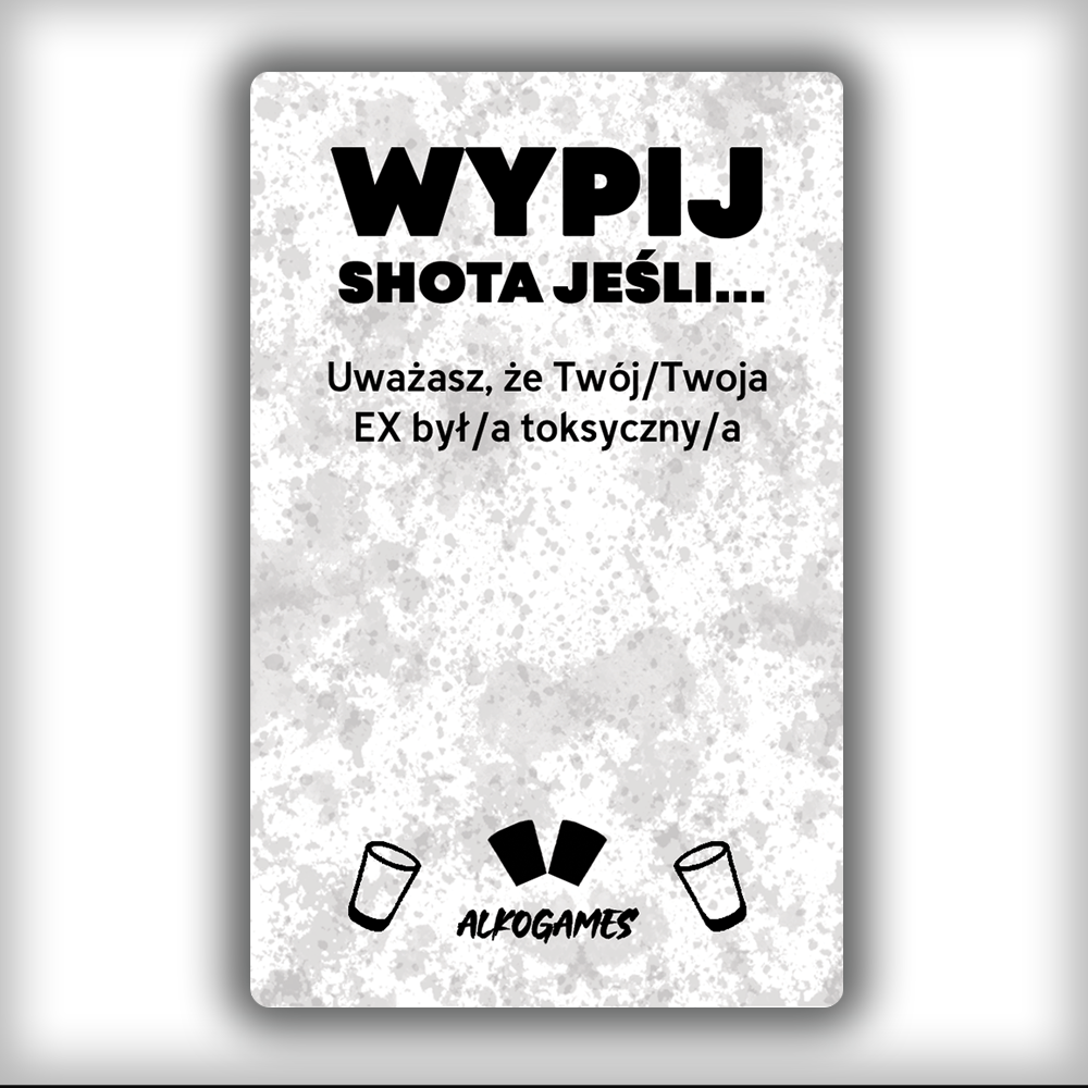 Zestaw "Pytanie Czy Wyzwanie" + "Wypij Shota Jeśli"