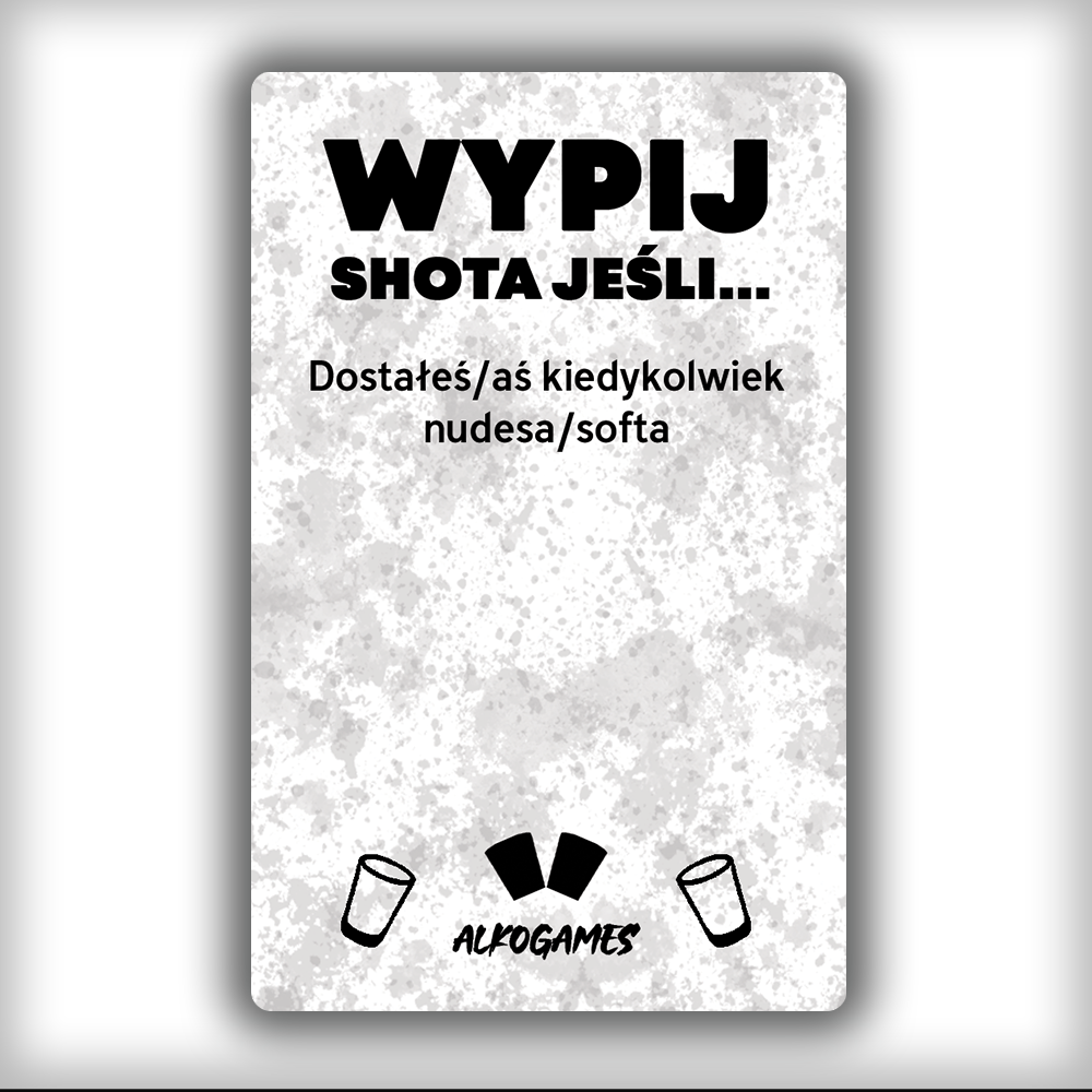 Gra "Wypij Shota Jeśli"