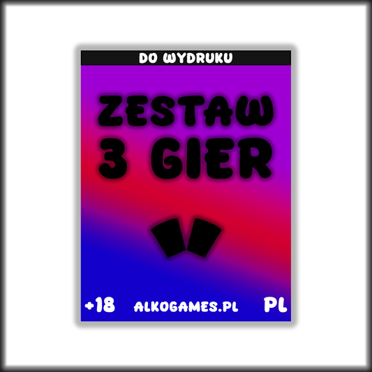 Zestaw 3 Gier (Do Wydruku)